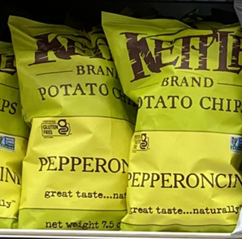 Kettle Brand Potato Chips Pepperoncini, 7.5 Oz