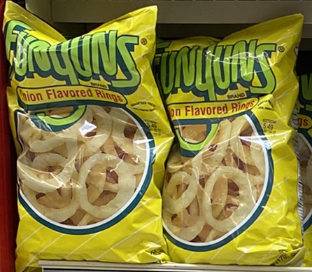 Funyuns Original Onion Flavored Rings Snack Bag, 6 Ounce