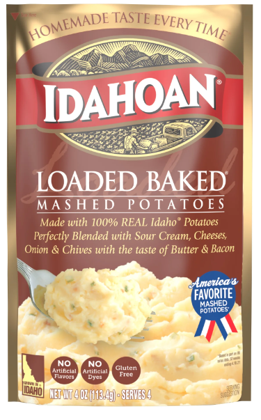 Idahoan Loaded Baked Mashed Potatoes 4oz