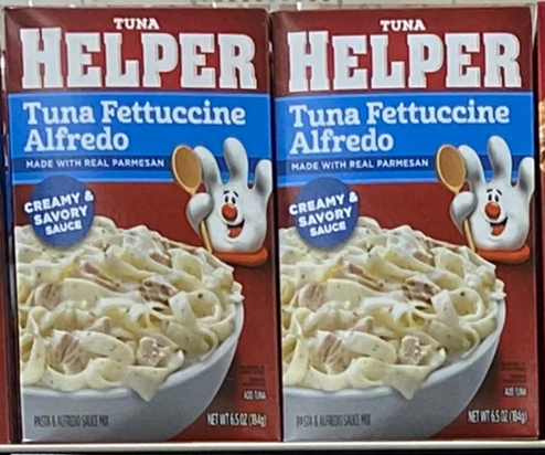 Tuna Helper, Fettuccine Alfredo, 6.5 oz