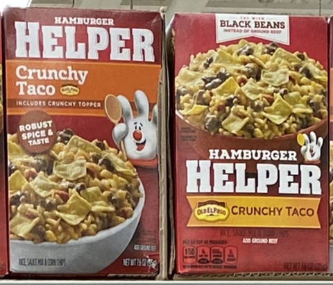 Hamburger Helper, Crunchy Taco, 7.6 oz