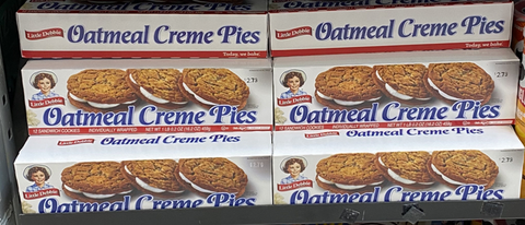 Little Debbie Oatmeal Creme Pies 12 Ct, 16.02 oz