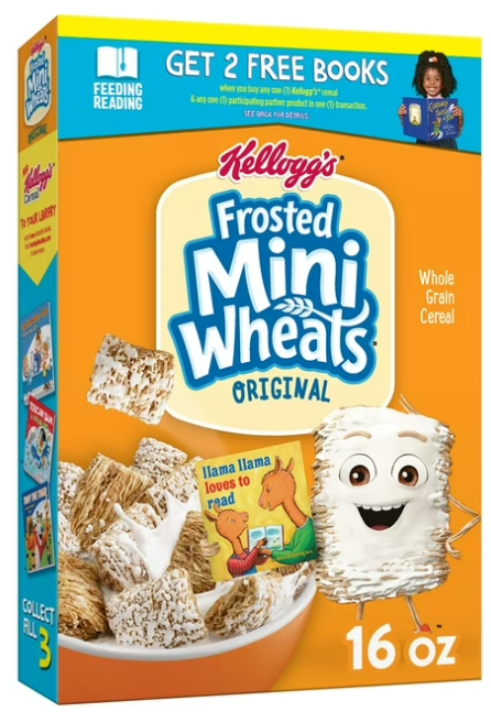 Kellogg's Frosted Mini-Wheats Original Breakfast Cereal, 16 oz