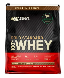 Optimum Nutrition Gold Standard 100% Whey Chocolate, 5.64 lbs