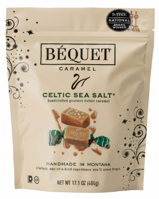 Bequet Caramel, Celtic Sea Salt, 17.1 oz