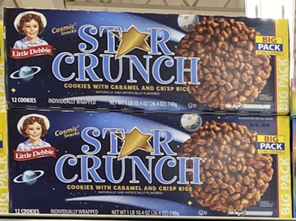 Little Debbie Big Pack Star Crunch Cosmic Snacks, 26.4 oz