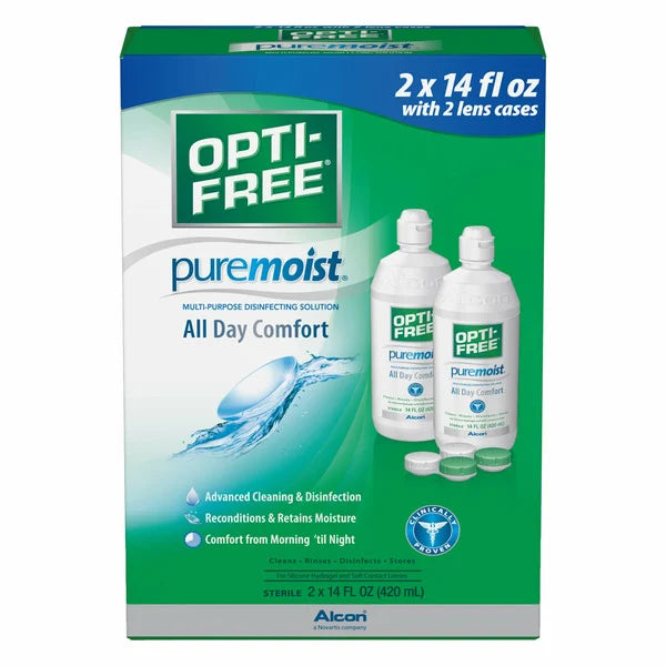 OPTI-FREE PureMoist Solution, 28 oz