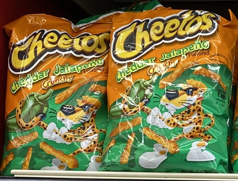 Cheetos Crunchy Jalapeno Flavored Snacks, 8.5oz