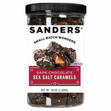 Sanders Dark Chocolate Sea Salt Caramels, 36 oz