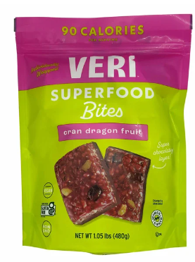 Veri Superfood Bites, Cran Dragon Fruit, 16.09 oz