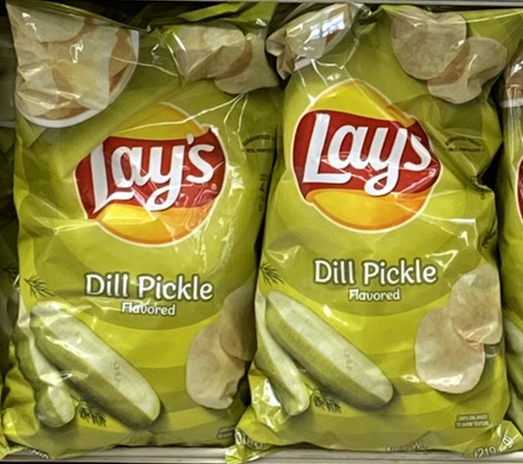 Lay's Potato Chips Dill Pickle Flavor, 7.75 Oz