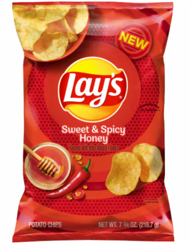 Lay's® Potato Chips Sweet & Spicy Honey, 7.75oz