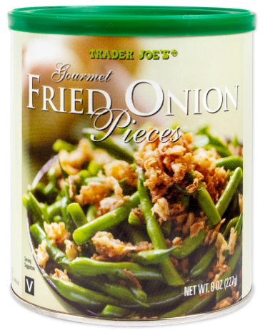 Trader Joe's Gourmet Fried Onion Pieces 8 oz