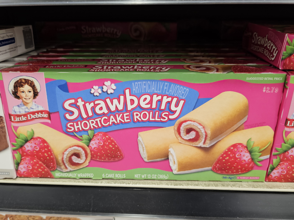 Little Debbie Strawberry Shortcake Rolls, 13 oz